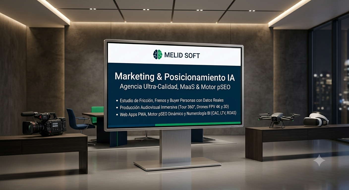 Melid Marketing & AI - Agencia Ultra-Calidad & MaaS